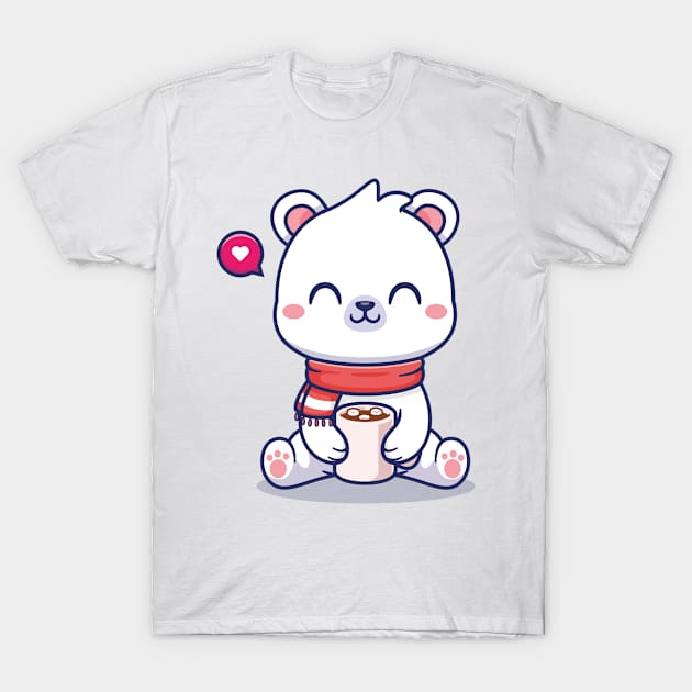 Cute Kawaii Teddy T-Shirt by Seedsplash